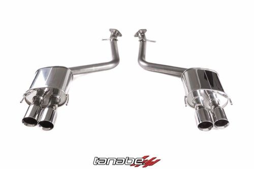 Tanabe t70181a axle-back exhaust fits 2015-2016 lexus rc 200t f sport *rwd*