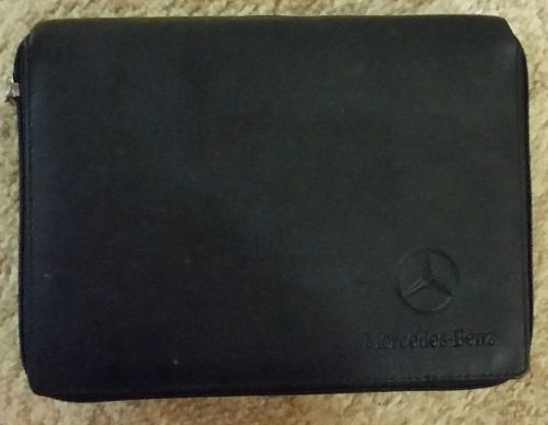 Mercedes benz ml 350 550 55 63 owner&#039;s manual with case ** wow **