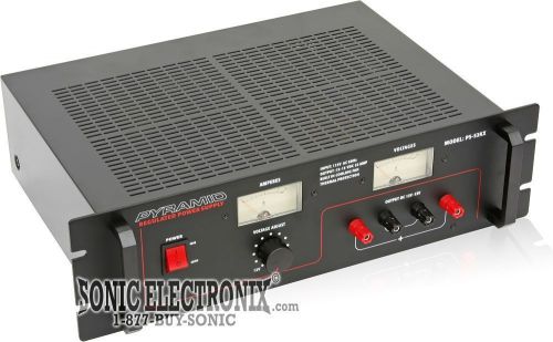 New! pyramid ps52kx regulated adjustable 50a 12v-15v adjustable dc power supply