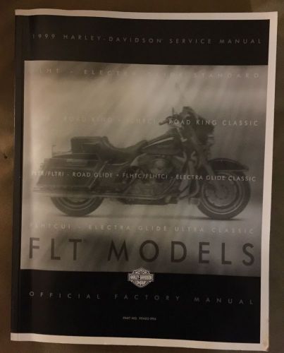 1999 harley davidson service manual. new