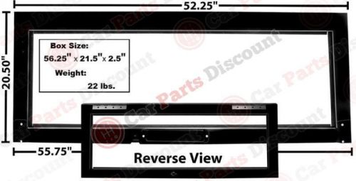 New dii rear window frame, d-3737