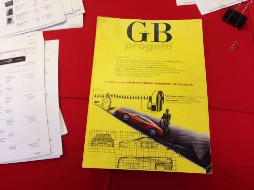 Ferrari gb progetti testarossa book