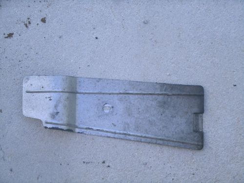 1998-2002 camaro catalytic converter front heat shield plate - oem