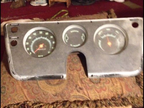 1967 68 69 70 71 72 c-10 c-20 instrument cluster chevy gmc jimmy blazer used