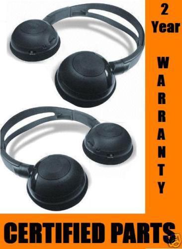 2 new headphones for alpine kenwood wireless dvd car