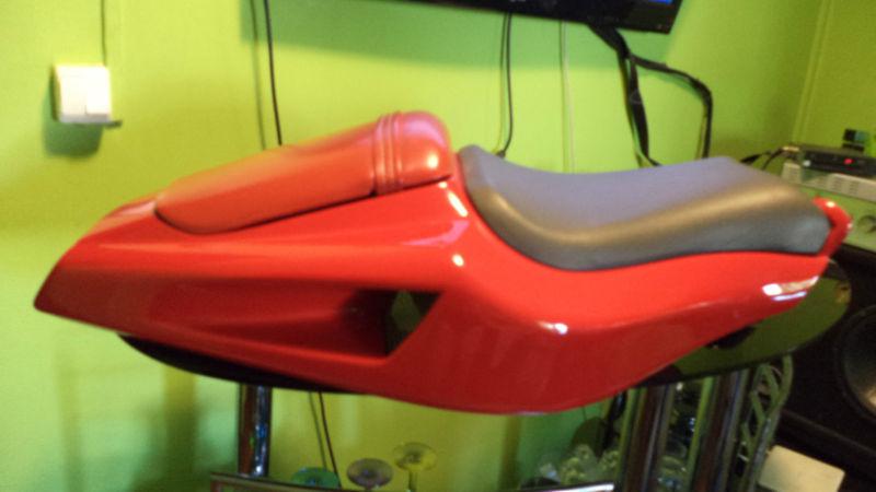 Ducati 916 tail fairing oem red with seats included