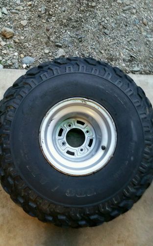 1985 honda 250es atc oem ohtsu pro am 501 tire and oem rim 25x12-9