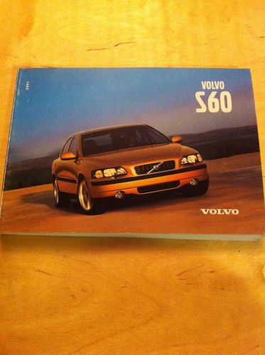 2001 volvo s60 owners manual