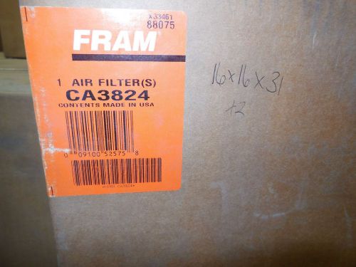 Nib fram ca3824 air filter, nos,freightliner, peterbilt,gmc,international,ford