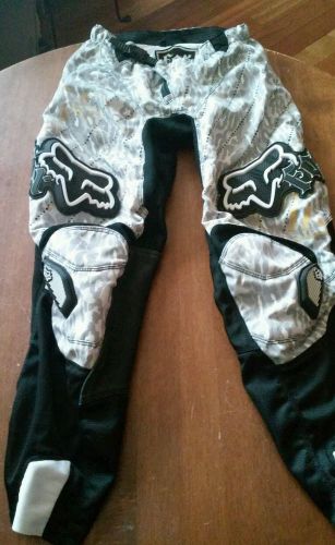 Fox racing mx pants - women&#039;s size 3/4