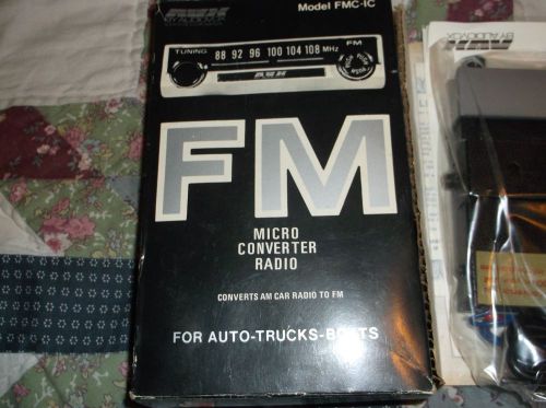 Vintage audiovox fm micro converter car radio model fmc-ic