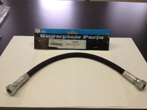 Western ultramount snowplow high pressure hose 1/4x16&#034; w/fjic ends