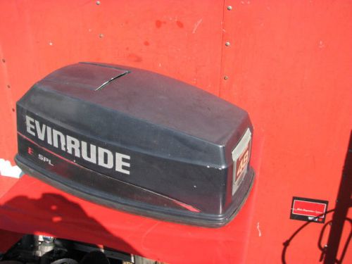 0284717 upper motor cover evinrude 48 50 hp engine outboard cowl 1995 spl