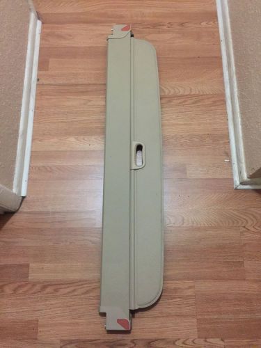 Bmw x5 cargo cover 2007 2008 2009 2010 2011 2012 2013 tan beige oem retractable