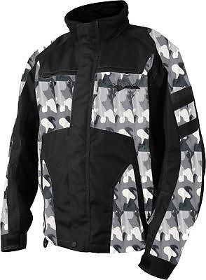 Hmk voyager jacket black/camo small s hm7jvoy2bcs