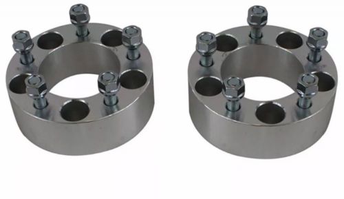 2pcs. 5 lug, 5x5.5 to 5x5.5 wheel adapters, 1.5&#034; thick, 1/2-20 thread