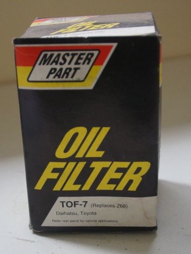 Master part oil filter tof-7 for toyota &amp; daihatsu