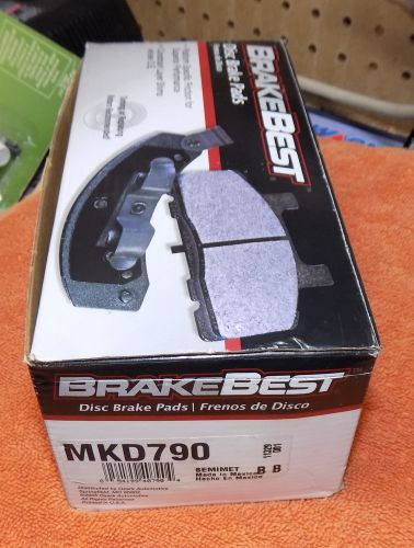 Brakebest mkd790 front brake pads 1999-2002 jeep grand cherokee