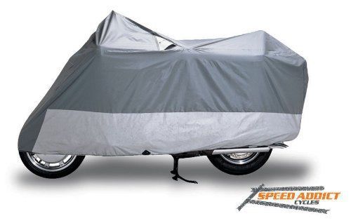 Dowco - 50002-03 - guardian weatherall motorcycle cover, black - medium