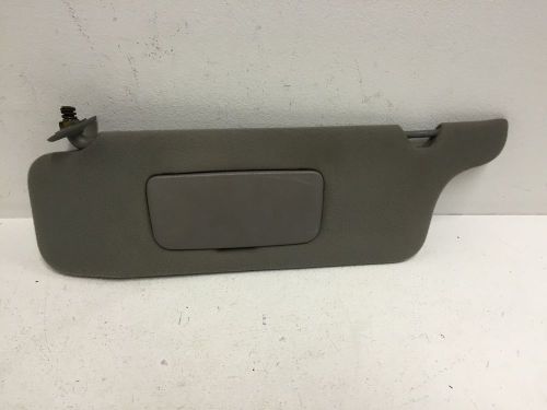 99 04 ford mustang sun visor driver side oem gray