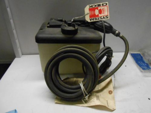 Nos omc johnson evinrude oil tank with pick up 124658