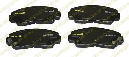 Monroe dx320 brake pad or shoe, front-monroe dynamics brake pad