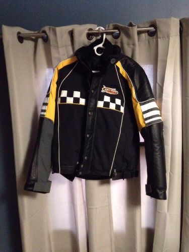 Ski-doo team jacket leather size m