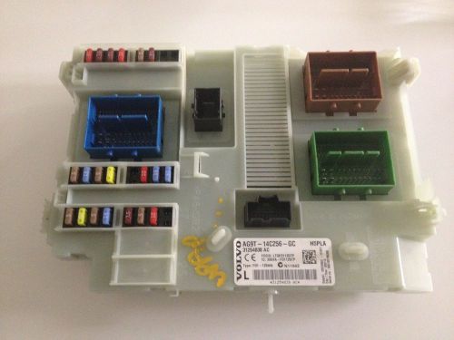 08-15 volvo s80 bcm/ccm body control module and fuse box 31254838 ac