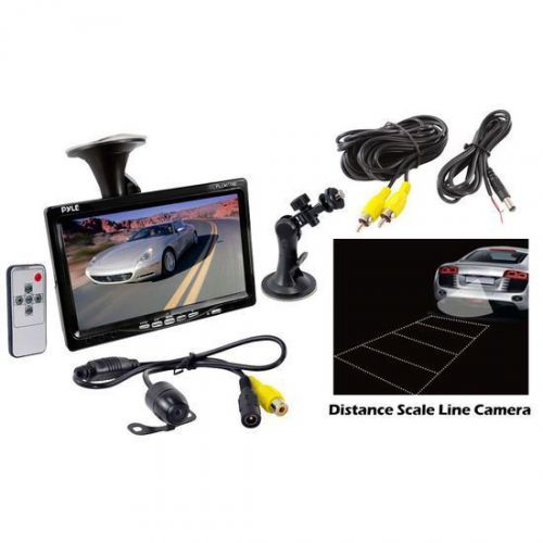 Pyle plcm7700 7&#039;&#039; suction mount lcd video monitor w/rearview backup color camera