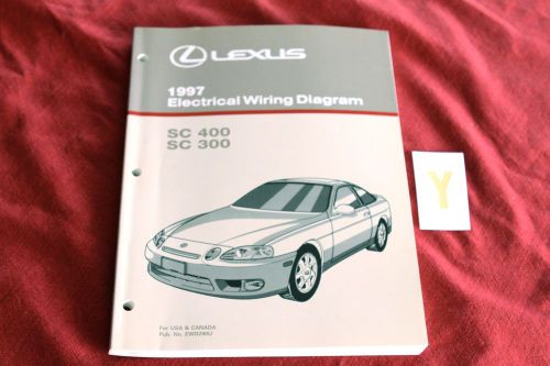 1997 lexus sc400 sc300 electrical wiring diagram shop service manual oem lexus