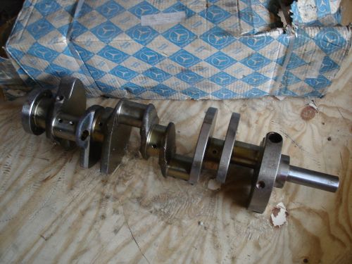 Mercedes benz w107 500sl w126 500se 500sel 500sec crankshaft m117 oem nos