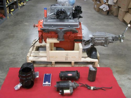 1962 corvette fi engine complete,motor, trans, bellhousing fi unit,rebuilt