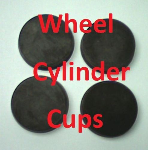 Lot of 4 wheel cylinder cups 1 5/16&#034;  good for any type of brake fluid!!