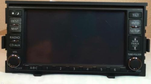 Nissan altima gps dvd navigation  radio  am fm  2007-09