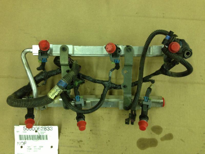 2003 buick rendezvous fuel rail with injectors