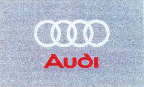 Audi flag 3&#039; x  5&#039; banner silver