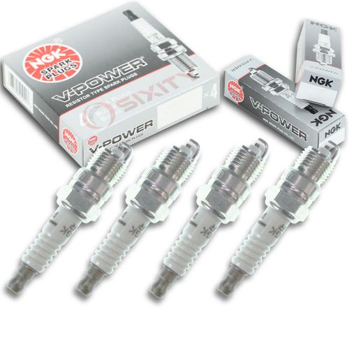 4pcs 71-74 flagship 305 cid ngk v-power spark plugs 305 cid kit set engine xy