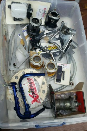 Lot of racing kart parts