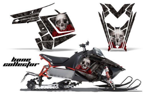 Polaris 2011 rush pro-rmk snowmobile sled graphic wrap