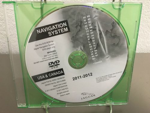 2007 to 2013 jaguar xk xkr coupe 2dr navigation dvd west coast map 2012 update