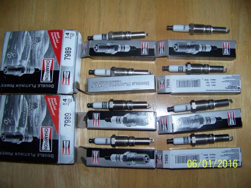 Spark plug-double platinum champion spark plug 7989