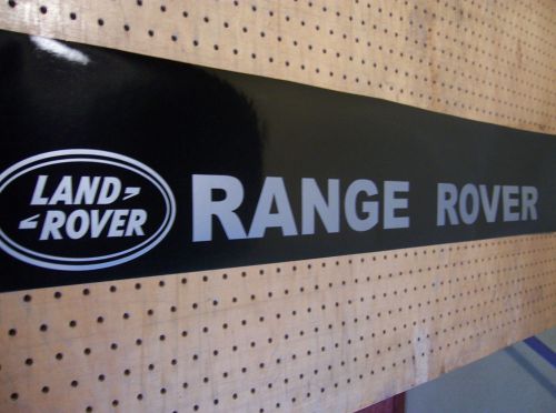 Range rover sunstrip vinyl decal stickers windshield eyebrow 8&#034; x 51&#034; 20x130cm