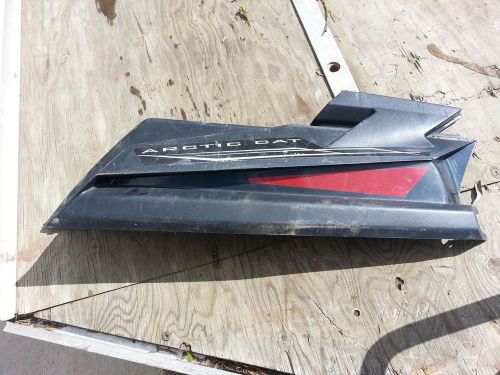 09 10 11 12 arctic cat  z1 turbo tz1 2up rear fender bumper cover touring left