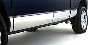 Stanless steel rocker panels 07-13 chevy silverado crew cab 5.8' bed 