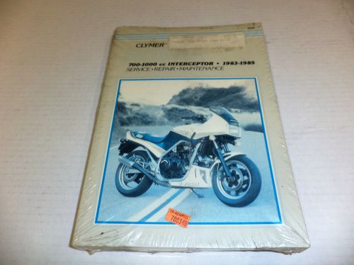 Genuine honda owner&#039;s manual 700-1000cc interceptor 1983-1985