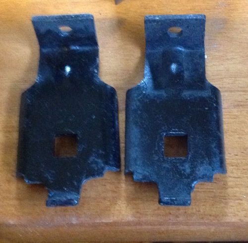 68 69 gto hideaway  headlight top brackets set of 2 oem factory