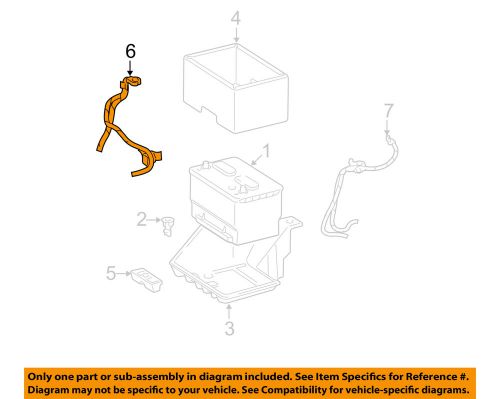 Dodge chrysler oem 03-07 ram 3500-battery cable 56000977ad