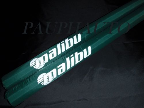 Trailer guide pads  malibu with logo, green 2&#034;