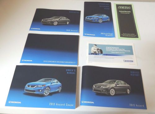 2013 honda accord coupe ex and ex-l owners manual