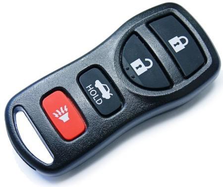 Nissan quest pathfinder xterra remote keyless entry fob key case n4